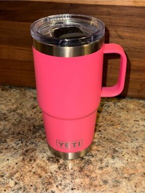 Yeti Rambler Pink 20oz